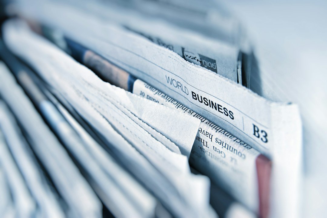 Newspaper pages representing press coverage earned through off page SEO services