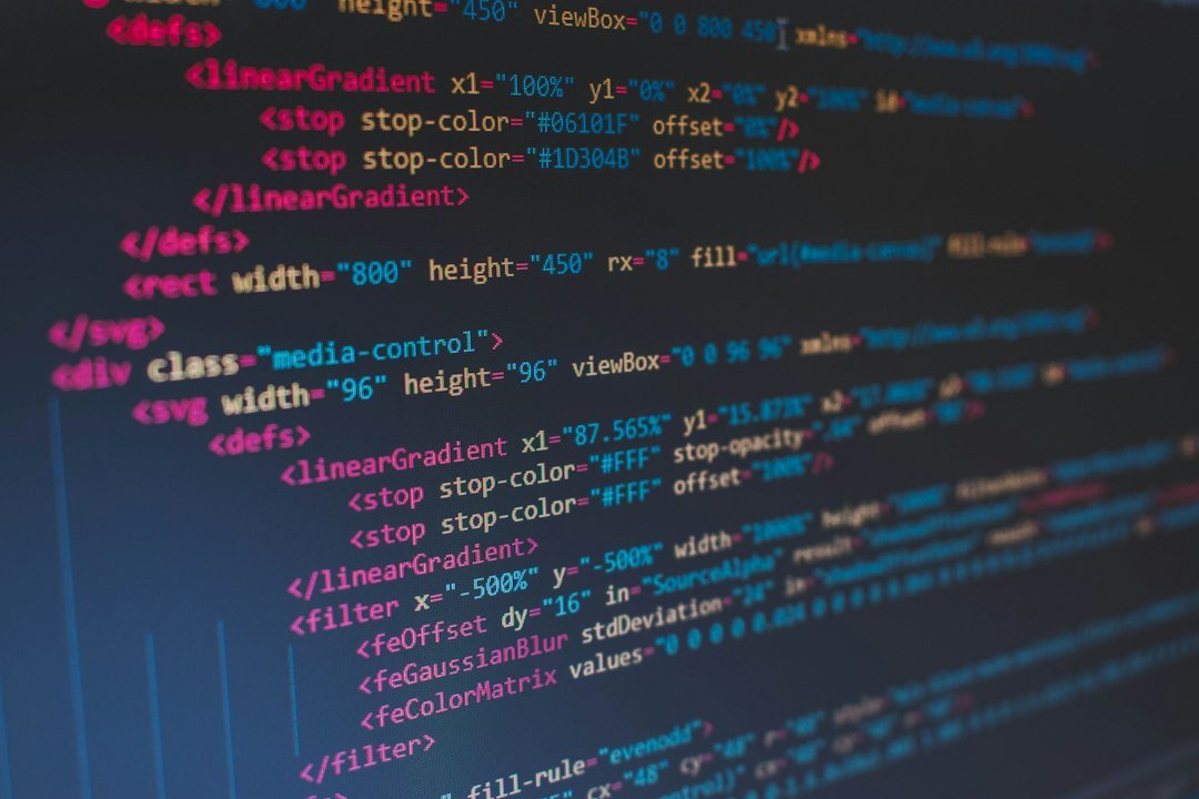 HTML code on a screen showing where meta keywords sit in a page head