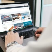 Bing Ads vs Google Local Services Ads 2026 - planning a local search ad campaign on a laptop